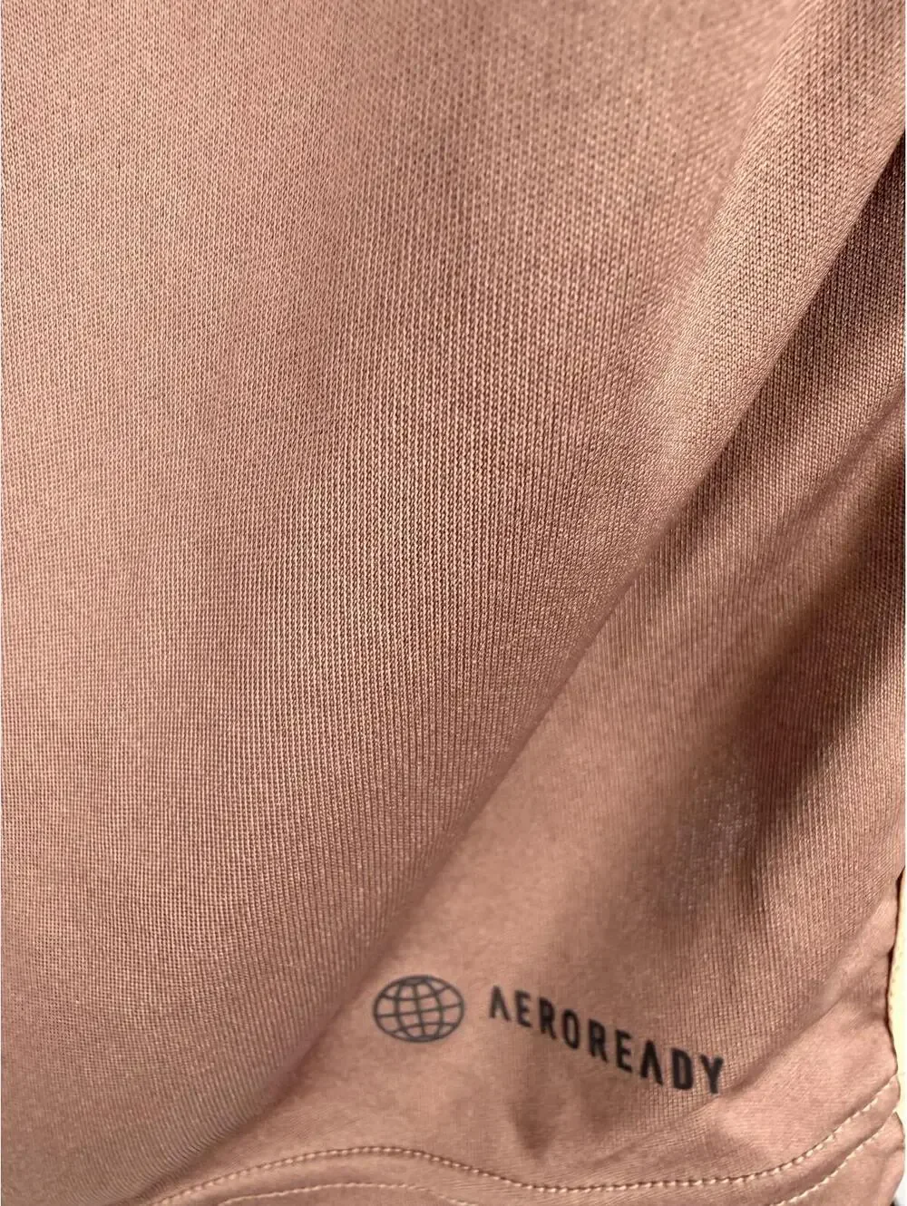 Modern‎ Adidas Training Tee Brown Colorblock Athletic Shirt M